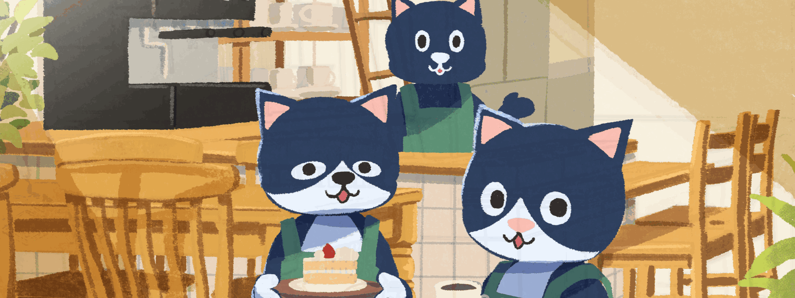 喫茶シロクロのキャラクターたち